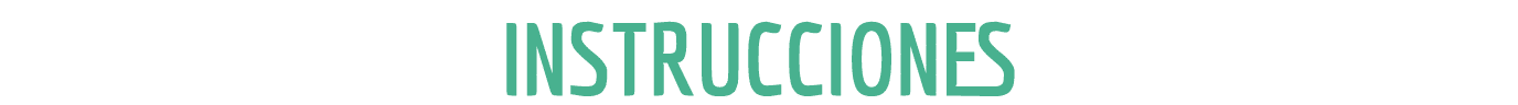 Instrucciones