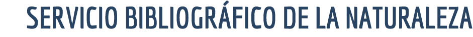 Servicio bibliogr fico de la naturaleza
