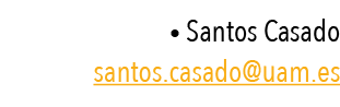   Santos Casado  santos casado uam es 