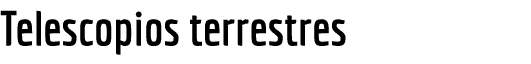 Telescopios terrestres