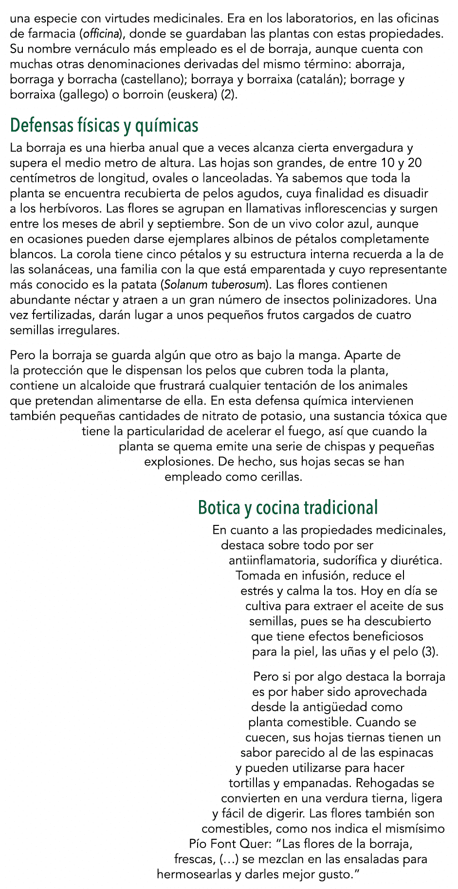una especie con virtudes medicinales  Era en los laboratorios, en las oficinas de farmacia (officina), donde se guard   