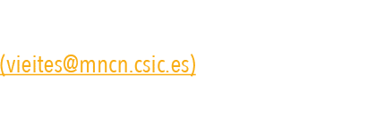    David R  Vieites (vieites mncn csic es) 