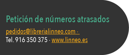 Petici n de n meros atrasados pedidos librerialinneo com   Tel  916 350 375   www linneo es