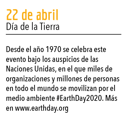 22 de abril D a de la Tierra Desde el a o 1970 se celebra este evento bajo los auspicios de las Naciones Unidas, en e   