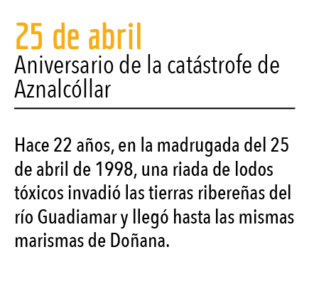 25 de abril Aniversario de la cat strofe de Aznalc llar Hace 22 a os, en la madrugada del 25 de abril de 1998, una ri   