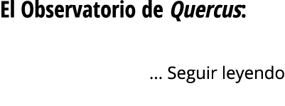 El Observatorio de Quercus: la naturaleza en Abril     Seguir leyendo